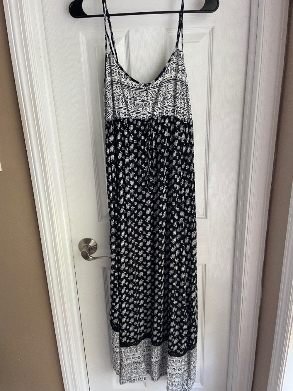 American Eagle Boho Printed Maxi Dress - Medium